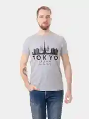 Футболка с принтом, мужская