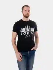 Футболка с принтом, мужская