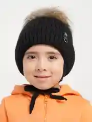 Черный детские шапки