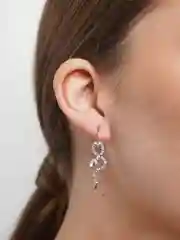 Серьги женские "Змея", бижутерия женская