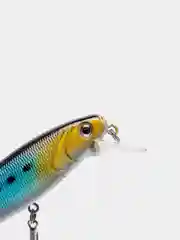 Синий cекционный 3D воблер (10,5см, 15гр)