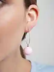 Конфетный серьги-кольца