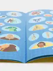 Бордовый книжка с наклейками (более 50 наклеек с героями мультфильма).Три Богатыря