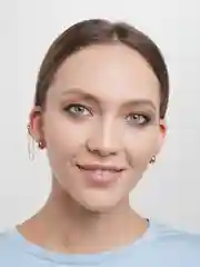 Золотой набор серьги и каффы