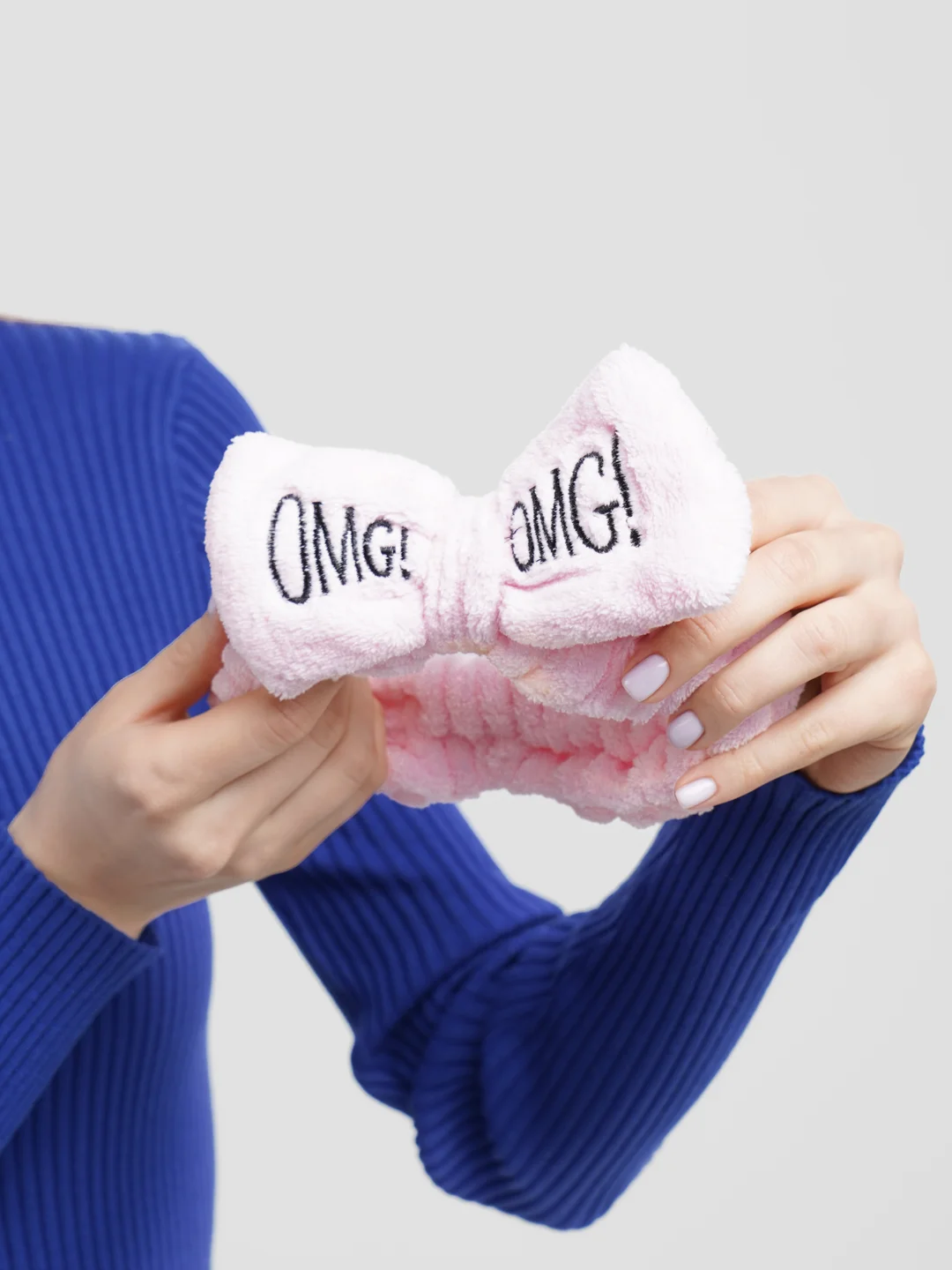 Кораллово-розовый повязка для волос OMG