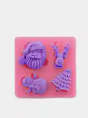 Силиконовые формы 3D молд для выпечки, шоколада, льда, украшения торта
