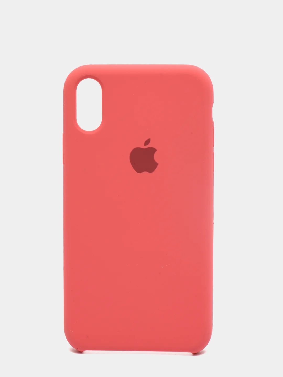 Розовый чехол Silicone Case для IPhone XR
