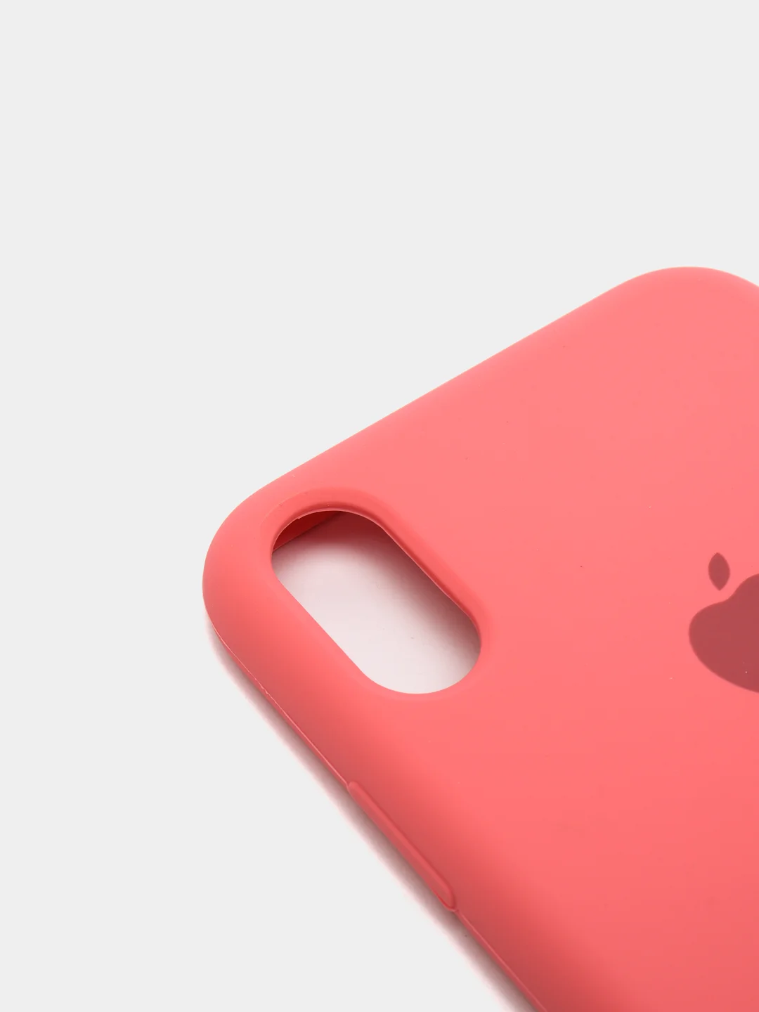Розовый чехол Silicone Case для IPhone XR