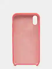 Розовый чехол Silicone Case для IPhone XR