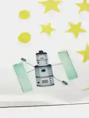Декоративные наклейки на стену Космос, 2 размера