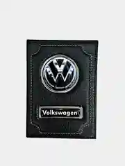 Обложка для автодокументов VOLKSWAGEN из натуральной кожи/бумажник/документница