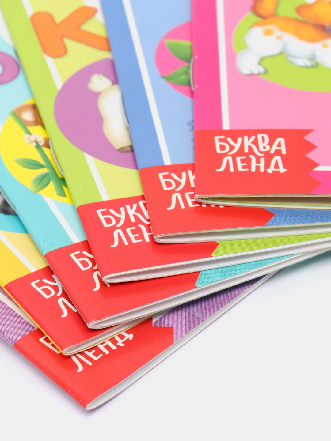 Книги набор "Учимся читать" 6 шт. по 24 стр