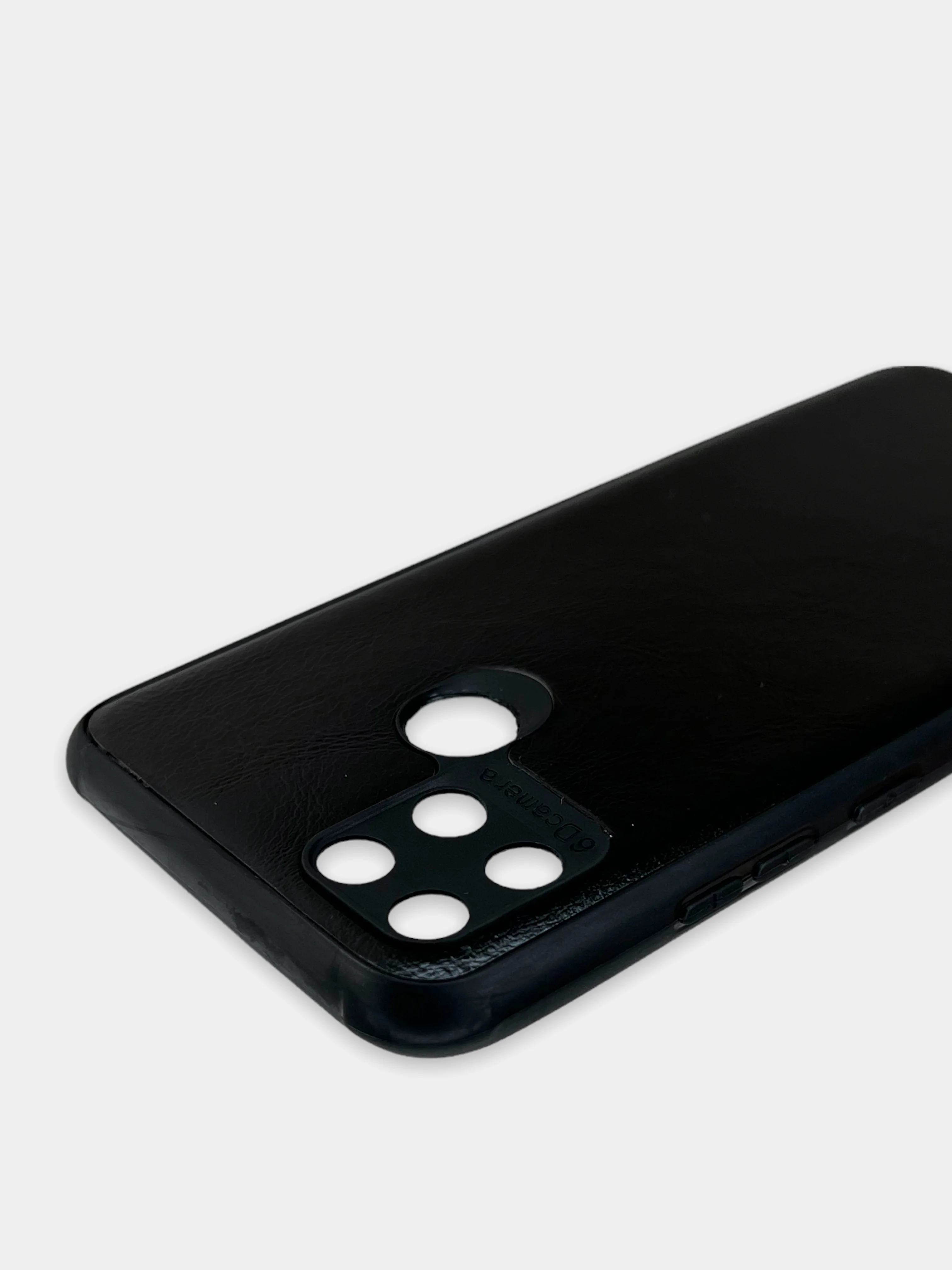 Угольный чехол Realme C21Y, Realme C25Y Реалми С21У / С25У черный, силиконовый, под кожу