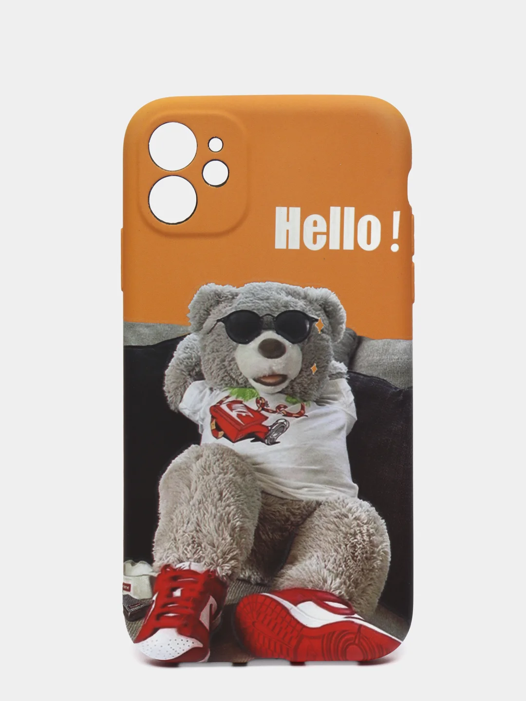 Бежевый чехол на iPhone 11, XR, 7 Plus, 8 Plus