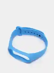 Светло-синий силиконовый ремешок для фитнес браслета Xiaomi Mi Band 4, Mi Band 3