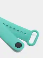 Мятный силиконовый ремешок для фитнес браслета Xiaomi Mi Band 4, Mi Band 3
