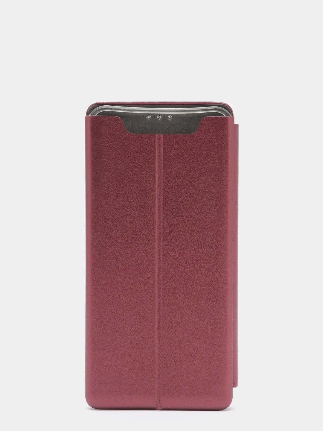Бордовый чехол-книжка для Samsung J8, J6 2018, J5 2017, J120, S10 Plus, S10, S10E, J6 Plus, A6 2018