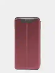 Бордовый чехол-книжка для Samsung J8, J6 2018, J5 2017, J120, S10 Plus, S10, S10E, J6 Plus, A6 2018