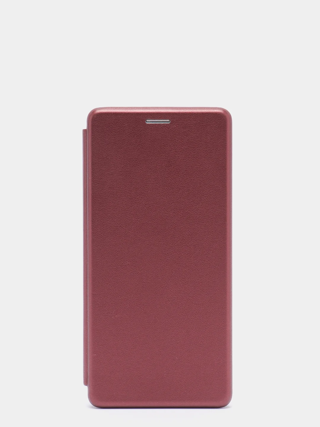 Бордовый чехол-книжка для Samsung J8, J6 2018, J5 2017, J120, S10 Plus, S10, S10E, J6 Plus, A6 2018