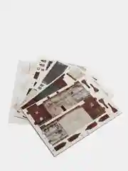 Хром сборная модель из картона без клея и ножниц "Триумфальные арки и ворота мира"