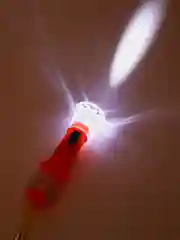 Фонарь ручной "Человечек", 1 LED, 2.2 х 8.2 см