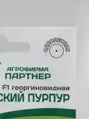 Семена Партнер Цинния "Византийский пурпур"