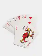 Набор для игры в покер: 3 кубика, карты, 54 штук, разные цвет