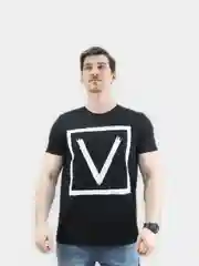Мужская футболка "Z", "V", черная