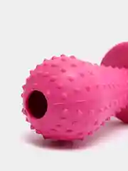 Игрушка соска большая красная, с колокольчиком, из термопластичной резины, 14 на 6 см