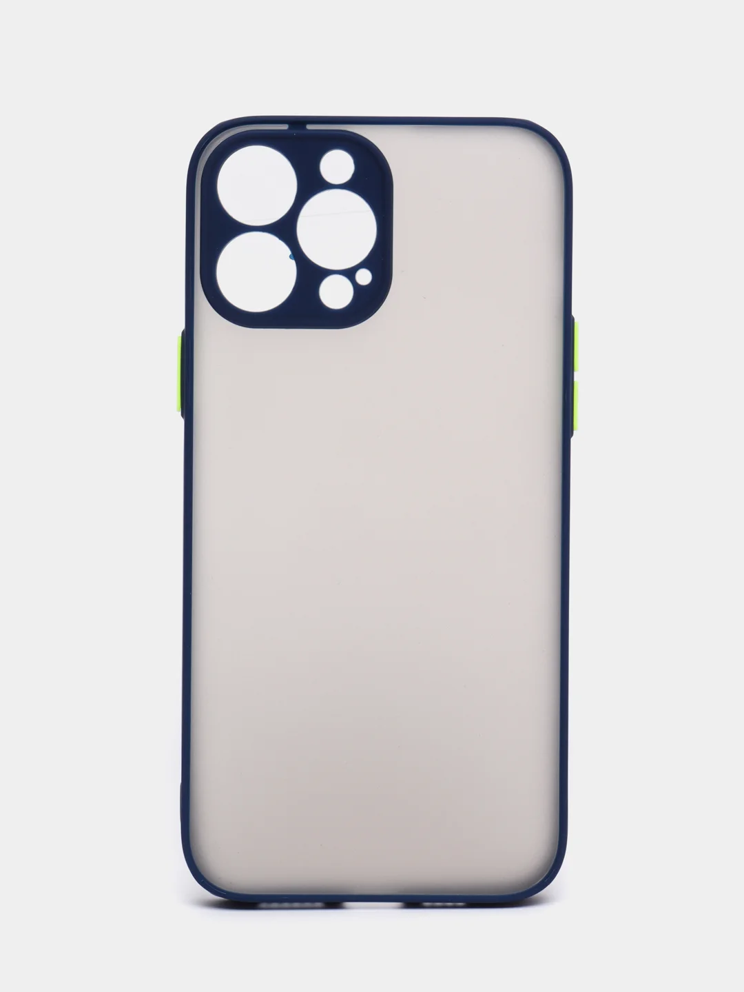 Темно-синий матовый силиконовый чехол для iPhone 11, 12, 12 Pro, 12 Pro Max, 13, 13 Pro, 13 Pro Max