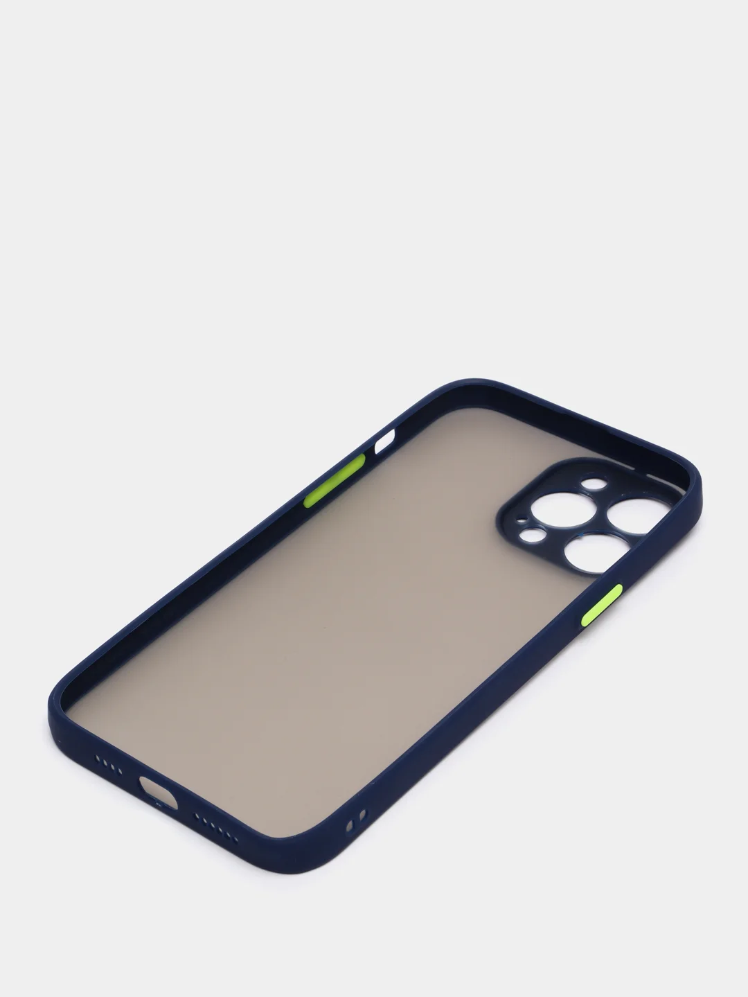 Темно-синий матовый силиконовый чехол для iPhone 11, 12, 12 Pro, 12 Pro Max, 13, 13 Pro, 13 Pro Max
