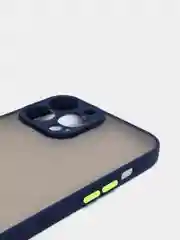 Темно-синий матовый силиконовый чехол для iPhone 11, 12, 12 Pro, 12 Pro Max, 13, 13 Pro, 13 Pro Max