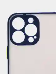 Темно-синий матовый силиконовый чехол для iPhone 11, 12, 12 Pro, 12 Pro Max, 13, 13 Pro, 13 Pro Max