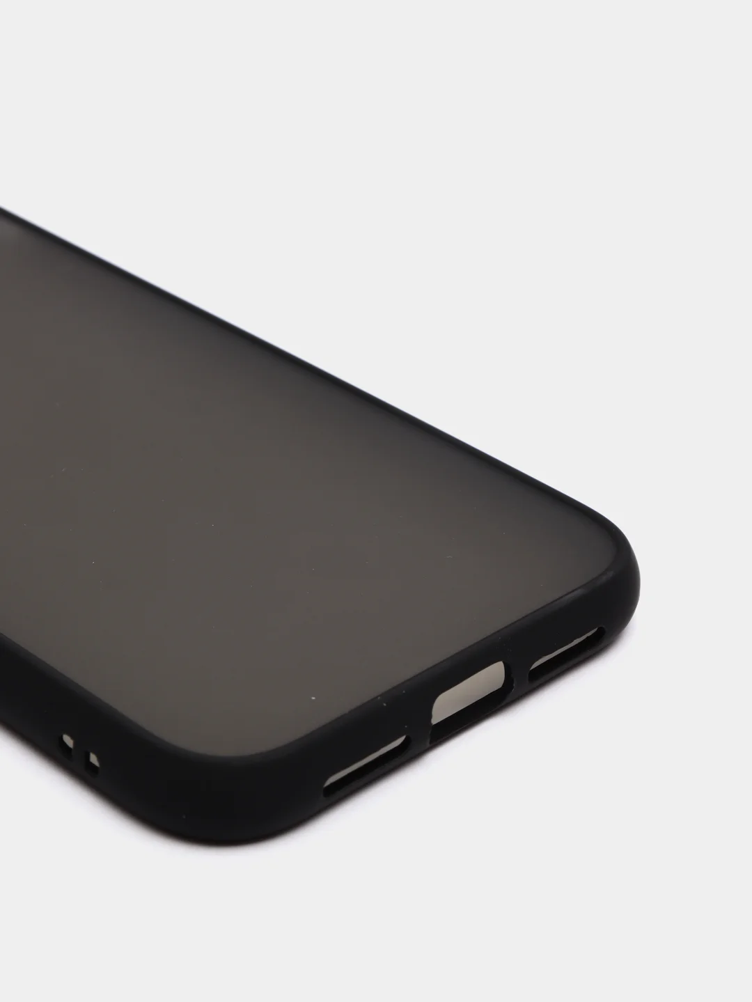 Черный матовый силиконовый чехол для iPhone 11, 12, 12 Pro, 12 Pro Max, 13, 13 Pro, 13 Pro Max