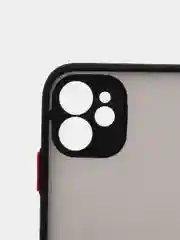 Черный матовый силиконовый чехол для iPhone 11, 12, 12 Pro, 12 Pro Max, 13, 13 Pro, 13 Pro Max