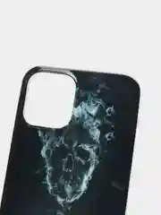 Угольный силиконовый чехол с принтом для iPhone 12, 12 Pro с принтом рисунком
