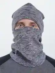 Серый балаклава, маска горнолыжная, спортивная маска, маска зимняя