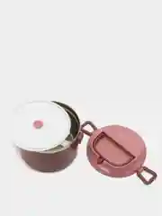 Розовый ланч-бокс, 1000 мл