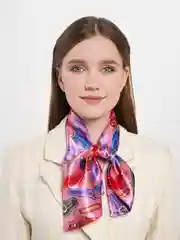 Пудровый французская косынка