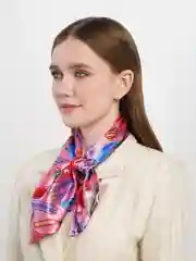Пудровый французская косынка