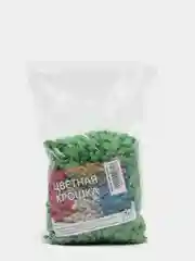 Зеленый цветная мраморная крошка, декоративный щебень, 1 кг