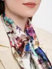 Лазурный французская косынка