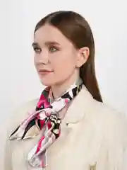 Лавандовый французская косынка