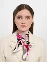 Лавандовый французская косынка