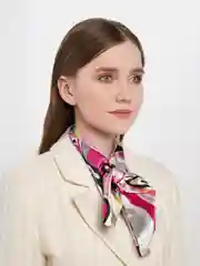 Лавандовый французская косынка