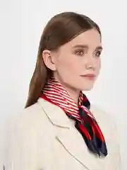 Рыжий французская косынка