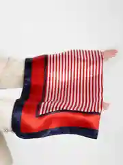 Рыжий французская косынка