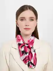 Розовый французская косынка