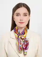 Желтый французская косынка