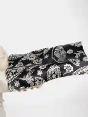 Черный французская косынка